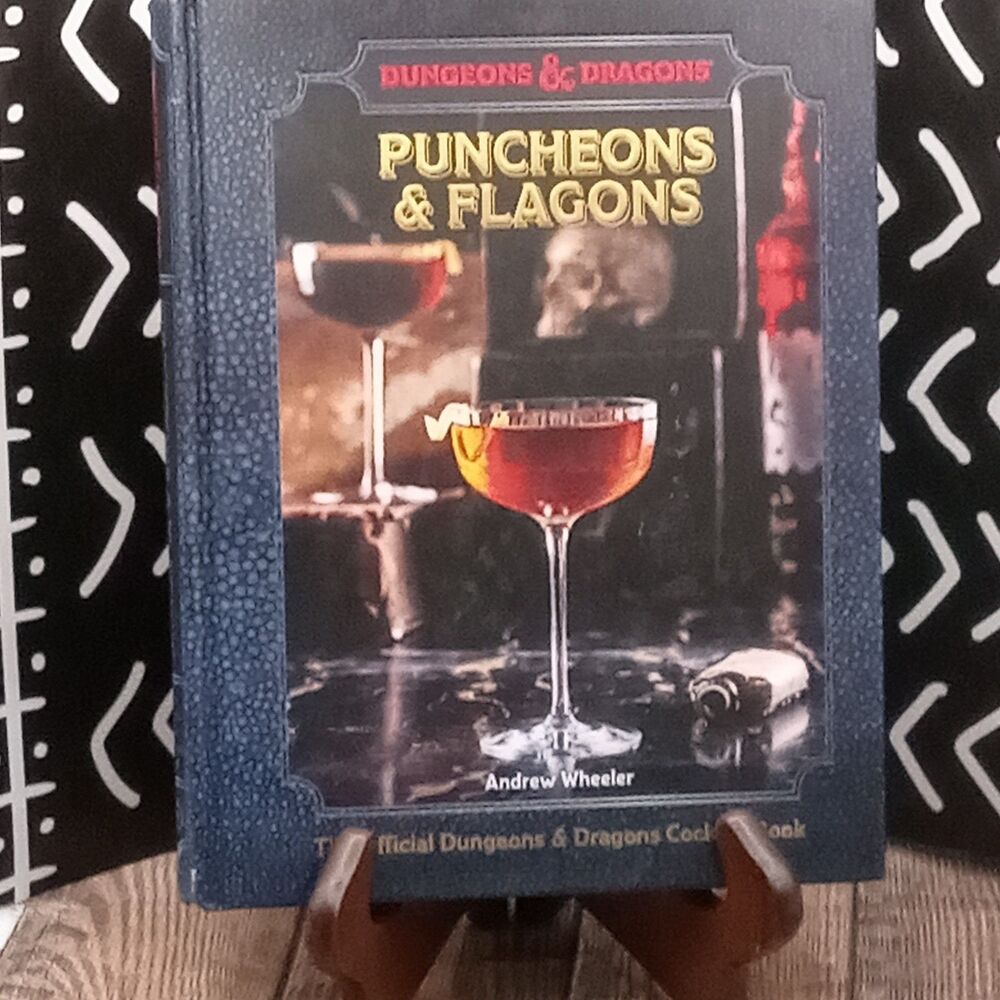 Official DUNGEONS & Dragons Cocktail Recipe Book Puncheons and Flagons Home Bar